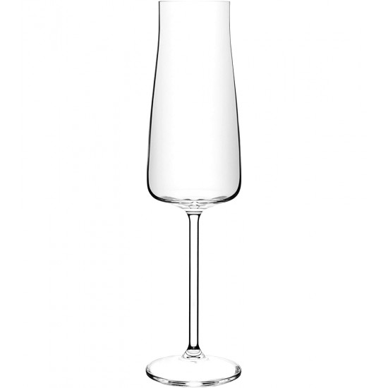 Jogo 6 Taças 210ml Para Champanhe Alex em Cristal Ecológico Bohemia
